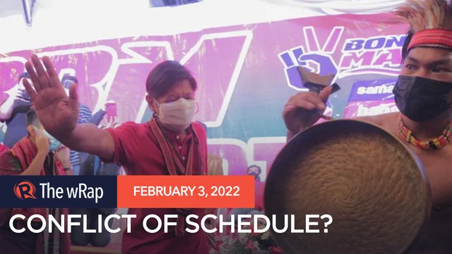 ‘Conflict of schedule’: Marcos Jr. skips another presidential forum