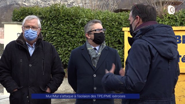 Reportage - Mur/Mur s'attaque à l'isolation des TPE/PME iséroises