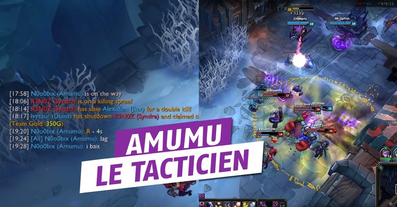 League of Legends : Amumu propose à ses coéquipiers une stratégie troll ultra efficace
