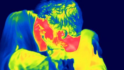 Voilà à quoi ressemble notre quotidien à travers une caméra thermique. Vous n'allez pas en revenir