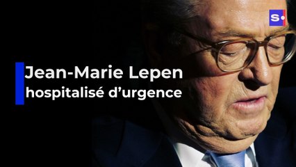 Jean-Marie Le Pen hospitalisé d'urgence : l'ex-président du FN a subi un AVC