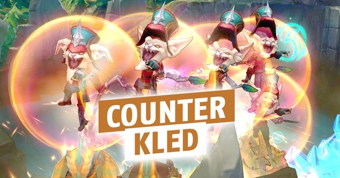 League of Legends : la solution parfaite pour contrer l'ultime d'un Kled qui vous fonce dessus