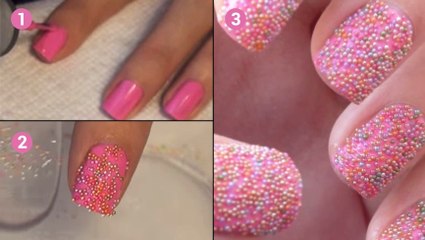 Pas besoin d'investir pour faire une manucure caviar ! Faites votre version maison très facilement