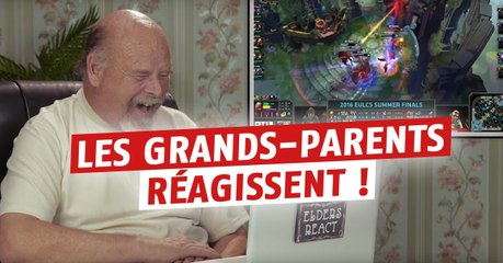 E-Sport: des grands-parents réagissent à des images de compétitions de jeux vidéo