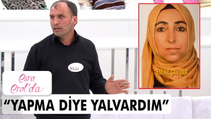 Emine: Kocam beni uçurumdan atmaya çalıştı! - Esra Erol'da 3 Şubat 2022