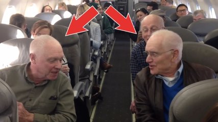 Leur avion est retardé. Mais ils ont trouvé le meilleur moyen de passer le temps