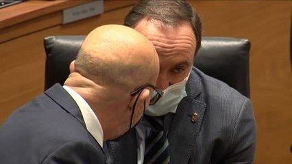 Los nervios a distancia del presidente de UPN por el rechazo de sus diputados a la reforma laboral