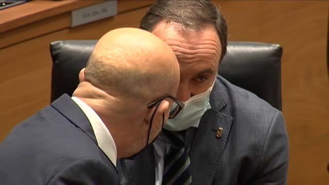 Los nervios a distancia del presidente de UPN por el rechazo de sus diputados a la reforma laboral