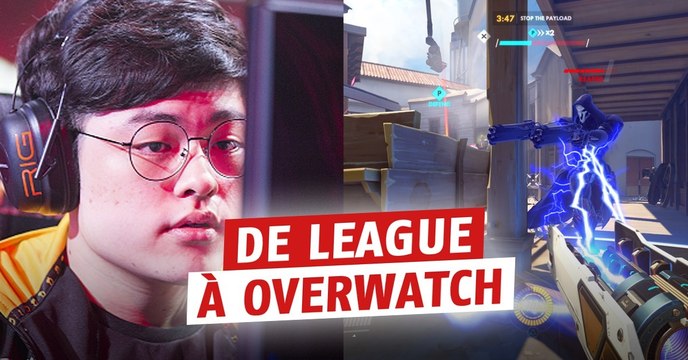 Gamsu, l'ancien pro de League of Legends, a atteint le rang 1 sur le serveur coréen d'Overwatch