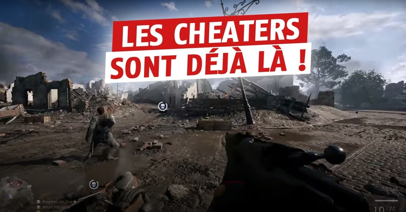 Battlefield 1 : le jeu n'est pas encore sorti officiellement que les cheaters sévissent déjà