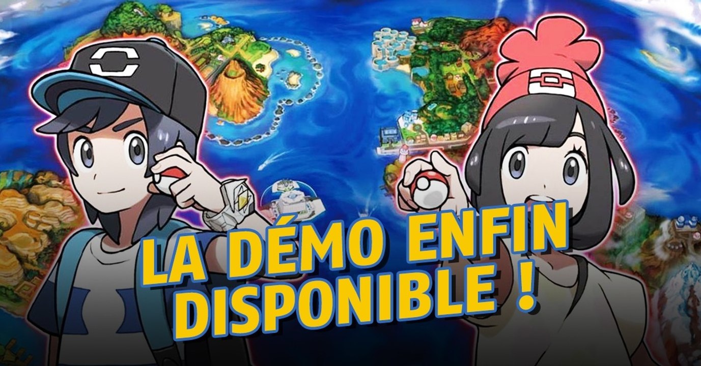 Pokémon Soleil et Lune : la démo spéciale est disponible