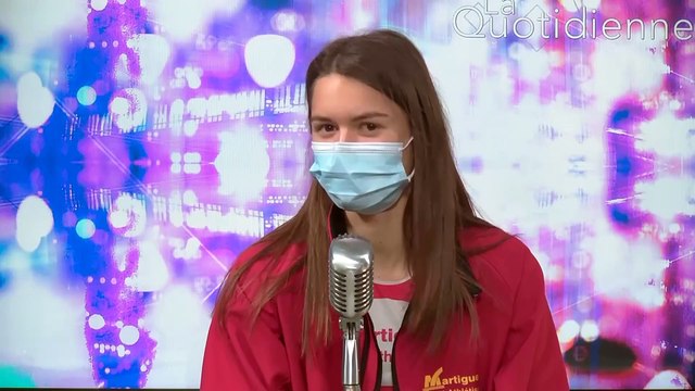 Maeliss Trapeau et Rémi Derossi du Martigues Sport Athlétisme sur le plateau de Maritima TV: le repl