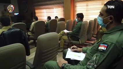 اختتام فعاليات التدريب الجوى المشترك المصرى الفرنسى (آمون-22)