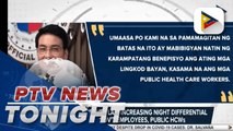 Senate approves law increasing night differential pay of public health workers