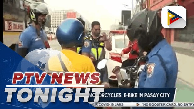 MMDA impounds 2 motorcycles, e-bike in Pasay City