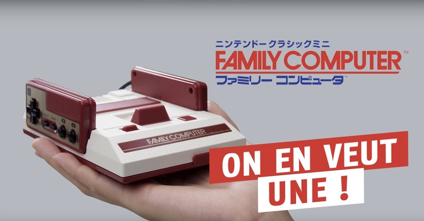 Nintendo annonce la sortie de la Famicom au Japon, une NES miniaturisée