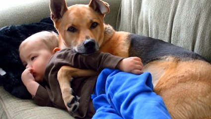 Cet enfant est malade. Mais il a le meilleur des amis pour le réconforter