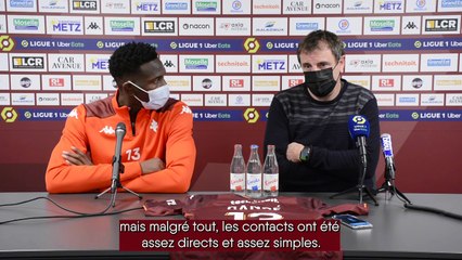 Fali Candé : "Tout donner pour aider l'équipe"