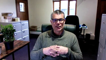 Morris Hankinson, from Hopes Grove Nurseries, compares the appearance of his plants now to how they should really look at this time of year