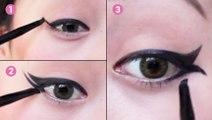 Vous ne savez comment appliquer votre eyeliner ? Voici 9 façons de le faire !