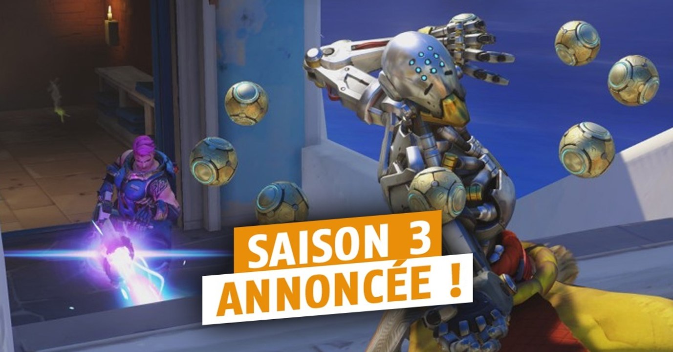 Overwatch : la saison 3 est annoncée avec tous ses changements