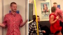 Ce mec a invité les gens à danser dans le métro. Découvrez leurs réactions