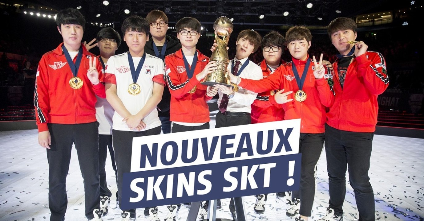 League of Legends : quels champions vont recevoir des skins SKT cette année ?