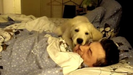 Cet homme a le plus adorable des réveils !