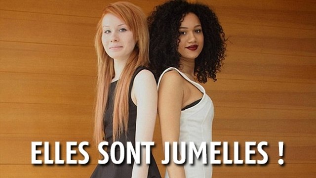 Ces filles n'ont pas la même couleur de peau, et pourtant elles sont jumelles !