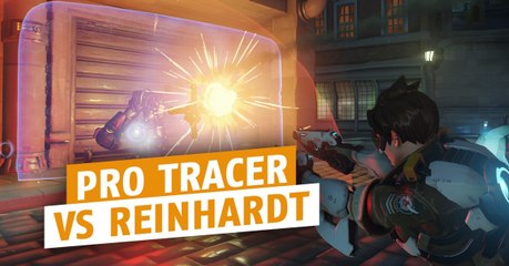 Overwatch : l'équipe pro américaine nous montre comment jouer Tracer contre une team regroupée derrière son Reinhardt