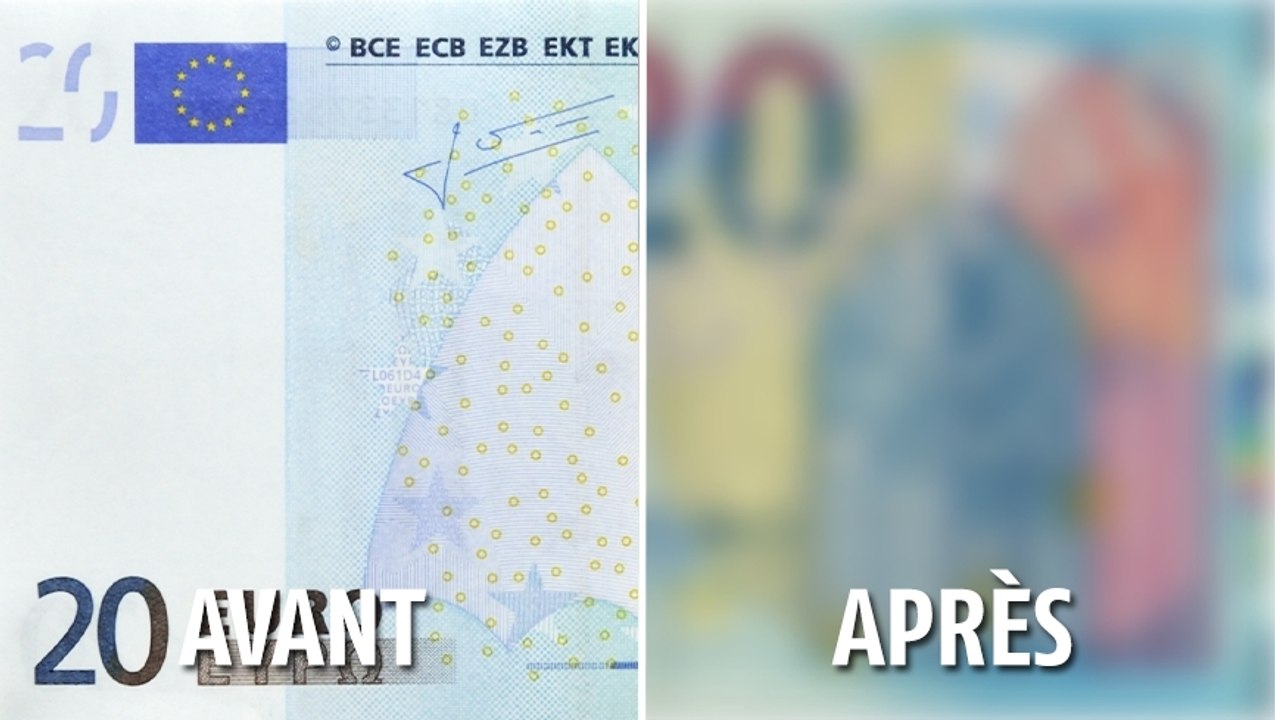 Découvrez le nouveau billet de 20 euros !