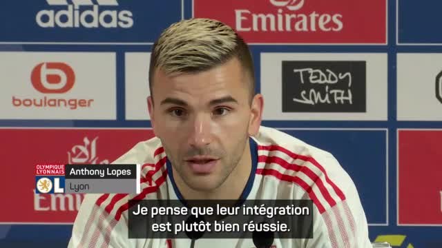 OL - Faivre et Ndombele, déjà bien implantés dans le groupe selon Lopes
