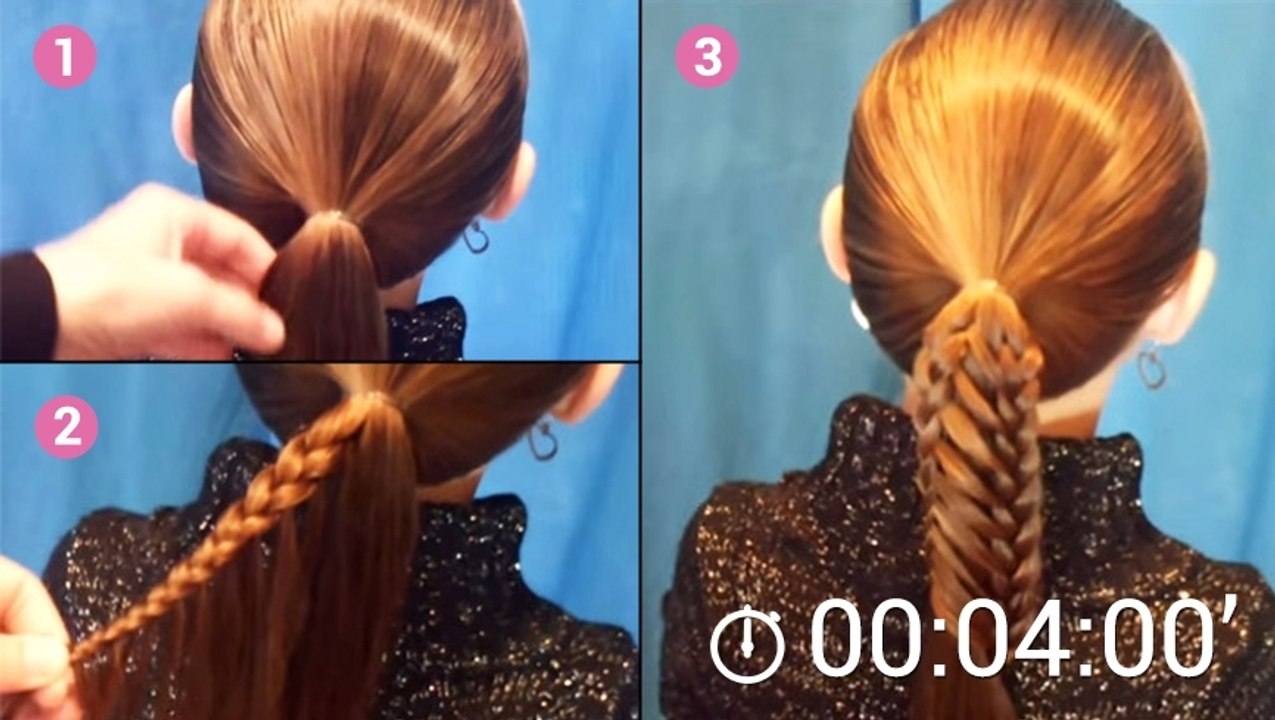 Cette tresse rayée est vraiment étonnante. Mais vous allez voir qu'elle est très facile à faire !