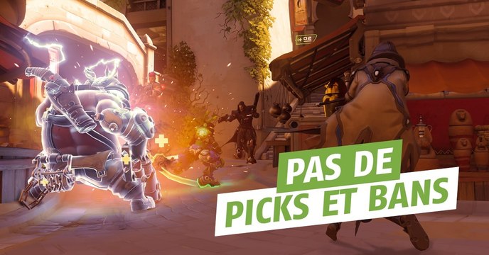 Overwatch : il n'y aura pas de picks et bans pour les parties classées