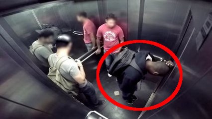 Ce mec a fait la pire blague du monde à des gens dans un ascenseur