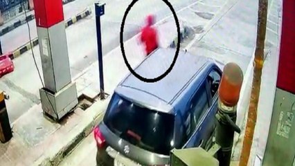 Asaduddin Owaisi car attacked: Watch CCTV footage