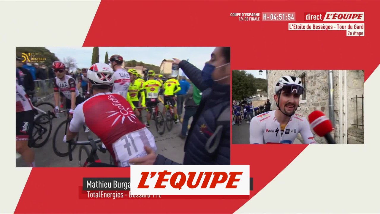 Burgaudeau : «J'ai essayé mais ils étaient plus forts» - Cyclisme - Etoile de Bessèges - 2e étape