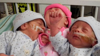 Elle donne naissance à des triplées. Ce que les médecins lui annoncent ensuite est fou !