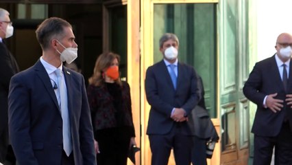 Mattarella bis, le campane di Montecitorio suonano per l'arrivo del presidente: inizia il giuramento