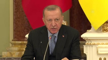 Son dakika haberleri: Cumhurbaşkanı Erdoğan: "Türkiye, Karadeniz'den komşu olduğu 2 dost ülke arasındaki krizin sonlandırılması için üzerine düşeni yapmaya hazırdır"