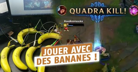 League of Legends : il joue Wukong avec des bananes et casse tout sur la faille !