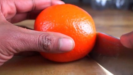 Voilà la meilleure technique pour éplucher une orange