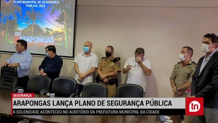 Arapongas lança Plano Municipal de Segurança Pública