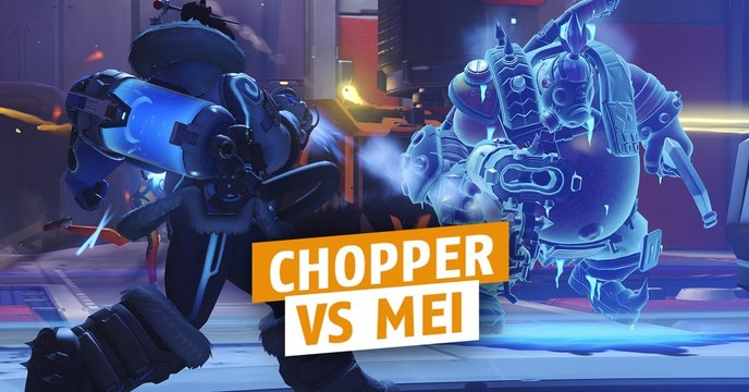 Overwatch : comment bien utiliser l'ultime de Chopper contre Mei