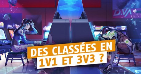 Overwatch : les modes 1v1 et 3v3 pourraient avoir leur mode classé