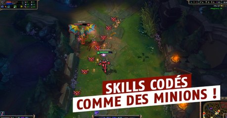 League of Legends : plusieurs compétences sont codées comme des serviteurs