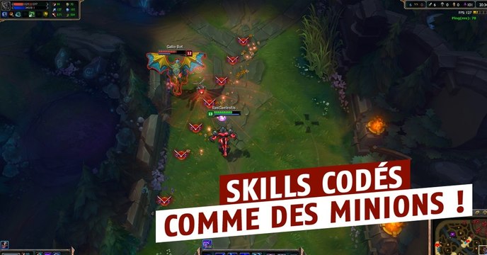 League of Legends : plusieurs compétences sont codées comme des serviteurs