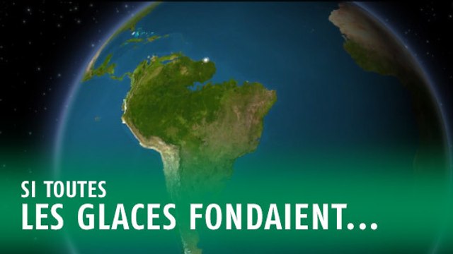 Voilà ce qui arriverait si toutes les glaces fondaient sur Terre