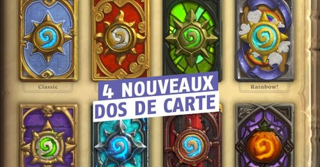 Hearthstone : 4 nouveaux dos de carte sont arrivés avec la dernière mise à jour