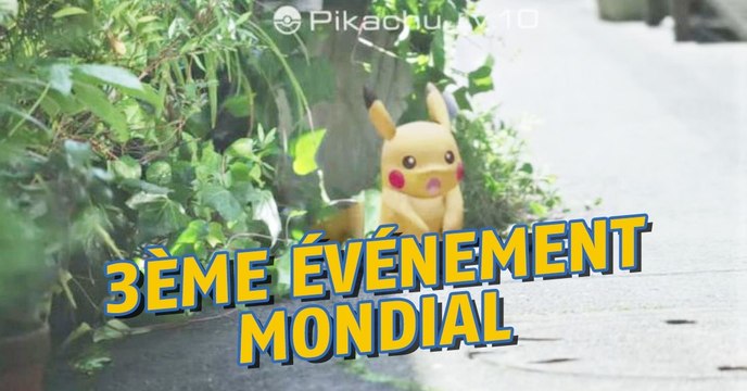 Pokémon Go : Niantic dévoile son troisième événement mondial pour remercier les joueurs